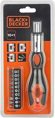 Black & Decker 10-Piece Bi-Material Steel Multi-Bit Ratcheting Screwdriver Set, Orange/Black - BDHT68127, 2 Year Warranty. hotep.ng is more than just an online store; it's a celebration of Nigerian entrepreneurship. Discover unique products from emerging local brands alongside global favorites. Shop with purpose and support the growth of our economy.