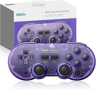 8Bitdo SN30 Pro Switch Wireless Bluetooth Game Controller for Switch Steam Mac PC Android Windows MacOS (Purple). At hotep.ng, we're passionate about connecting Nigerian shoppers with quality products. Our platform offers a seamless blend of local treasures and international favorites. Experience the joy of discovering new brands and supporting local businesses.