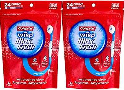 Colgate Max Fresh Mini Disposable Toothbrush, Mint - 24 Count, 2 Pack. hotep.ng brings you the best of both worlds: local charm and global trends. We offer a carefully selected range of products to suit every lifestyle and budget. Enjoy the convenience of online shopping with the trust of a Nigerian brand.