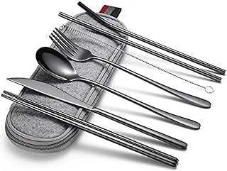 Portable Stainless Steel Cutlery Set, Travel Camping Cutlery Set with Waterproof Case, 7 Pieces. Join the hotep.ng community and revolutionize your shopping habits. We offer a wide selection of products across various categories. Enjoy our secure platform, competitive prices, and reliable delivery across Nigeria.