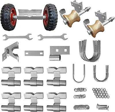 Joyaben Galvanized Steel Roller Fence Kit, 6pcs Universal Rail Posts, Rolling Gate Hardware Kit and 2pcs Solid Rubber Wheels, Fence Roller Kit for Sliding Gate Series. hotep.ng is your trusted partner for all your shopping needs in Nigeria. We offer a diverse range of products, from fashion and beauty to home and electronics. Experience the ease of finding everything you need in one place.