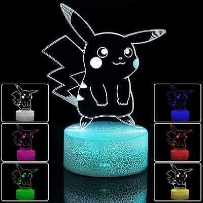 Pikachu Design 3D LED Bedside Lamp, Dimmable Eye Care Desk Lamp with 7 Colors Gradually Changing with Touch Switch and USB Port. Join the digital retail revolution with hotep.ng, your go-to online shopping destination in Nigeria. We offer a vast selection of products to enhance every aspect of your life. Enjoy our secure platform and excellent customer support.