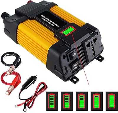 300W/500W Car Inverter, LED Voltage Capacity Display, 12V to 220V Converter, Dual USB Car Inverter, 500W. At hotep.ng, we're passionate about connecting Nigerian shoppers with quality products. Our platform offers a seamless blend of local treasures and international favorites. Experience the joy of discovering new brands and supporting local businesses.