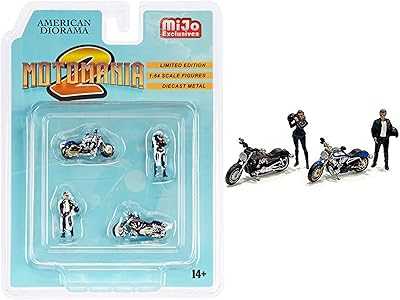 Motomania 4-Piece 2" Diecast Kit (2 Figures and 2 Motorcycles) for 1/64 Scale Models by American Diorama 76490. hotep.ng: Your gateway to a world of products, right here in Nigeria. We offer an unparalleled range of items, from daily essentials to luxury finds. Experience the joy of hassle-free online shopping with our trusted platform.