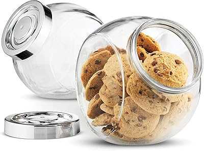 75 1⁄2 Ounce Glass Candy and Cookie Jar (2 Pack) with Airtight Plastic Lid and 2-Way Display, Large Food Storage Container for Snacks, Dried Food, Jellies, Beans and Spices. Experience the convenience of 24/7 shopping with hotep.ng, Nigeria's trusted e-commerce platform. Find everything from daily essentials to luxury items at competitive prices. Let us bring the market to your doorstep.