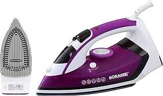 Sonashi Steam Iron with Ceramic Soleplate 2400W (Purple) SI-5068C. Elevate your online shopping experience with hotep.ng, Nigeria's fastest-growing marketplace. We connect you with top-quality products from reliable sellers across the country and beyond. Join our community of satisfied customers today.