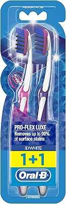 Oral B 3D White Luxe Pro Flex Manual Toothbrush - Medium 2 Pack. Join the hotep.ng family and transform your online shopping experience. We offer a wide range of categories including fashion, electronics, home & living, and more. Enjoy our user-friendly interface and secure payment options.