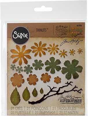 Sizix 21-Piece Tim Holtz Thinlits Silver Metal Flower Die Set, 19.1 x 14.4 x 0.16 inches - Siz661806. hotep.ng: Where Nigerian shoppers find quality and value. We bring you a carefully curated range of products from local and international sources. Experience the convenience of 24/7 shopping with our reliable e-commerce platform.