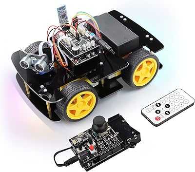 Freenov 4x4 Car Kit with RF Remote Control (Arduino IDE Compatible), Line Following, Obstacle Avoidance, Ultrasonic Sensor, Wireless Infrared Remote Control. hotep.ng is transforming Nigerian e-commerce one click at a time. We bring you a carefully curated range of products from local artisans and international brands. Experience the future of retail with our innovative online platform.