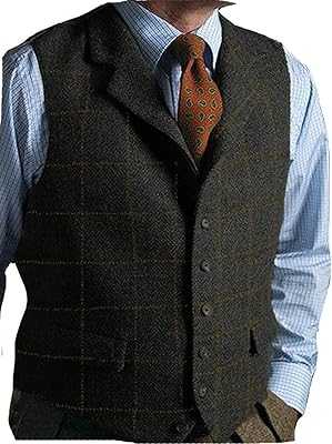 Men's Plaid Casual Suit Vest, Slim Fit Tweed Waistcoat for Wedding Groomsmen. Discover a new world of shopping possibilities with hotep.ng. We offer a carefully curated selection of products to suit every lifestyle. Enjoy our commitment to quality, affordability, and exceptional customer service.