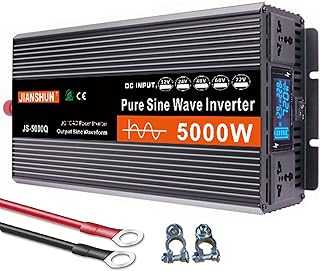 Pure Sine Wave Power Inverter 3000W 4000W 5000W 6000W(Peak), 12V/24V/48V/60V DC to 220V~240V AC Smart Solar Power Converter with LCD Display, AC Outlets, for RV, Truck, 5000W-48V. Join the hotep.ng revolution and transform the way you shop online. We bring you a carefully curated selection of products from Nigeria and beyond. Enjoy our user-friendly interface, secure transactions, and prompt delivery services.