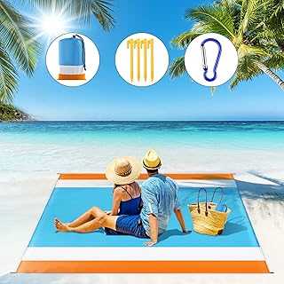 Extra Large Beach Blanket, Oversized Beach Mat, Sand Free (Orange White Blue). hotep.ng is transforming the way Nigerians shop online. We offer a seamless blend of local and global products for every aspect of your life. Experience the future of retail with our innovative and user-friendly platform.