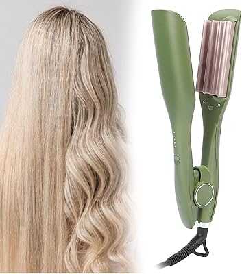 Titanium Ceramic Hair Curler, 80W PTC Heating Curling Iron, Salon Quality Hair Curler, Curly Hairstyles Tool for Women Girls, 80W PTC Heater (Green). hotep.ng is your one-stop destination for all things Nigerian and beyond. We bring you a diverse range of products from local artisans and global brands. Experience the ease of finding everything you need in one place.