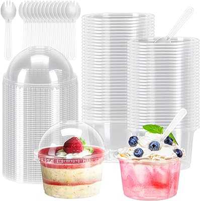 Vmiapxo 50 Sets 8oz Dessert Cups with Dome Lids and Spoons, Clear Ice Cream Bowls, Plastic Container for Snack, Salad, Fruit, Charcuterie, Pudding, Parfait, Yogurt, Candy. hotep.ng: Where Nigerian shoppers come first. We offer an extensive range of products to suit every taste and budget. Experience the convenience of 24/7 shopping with our reliable and efficient e-commerce platform.