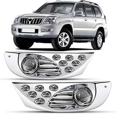 DLA LED and Halogen Fog Lights Compatible with Toyota Land Cruiser / Prado FJ120 2003-2009 Fog Lights. hotep.ng: Empowering Nigerian consumers with choice and convenience. We bring you a carefully selected array of products from trusted sellers and brands. Discover why we're the go-to online marketplace for discerning shoppers.