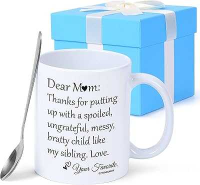 Wassmin Mom Funny Printed Coffee Mug for Mother's Day - Dear Mom Mug - Best Gift for Mom Birthday, Christmas, Special Occasion - Cute Mom Mug for Mother from Daughter, Son - Ceramic, 11oz. Join the hotep.ng family and elevate your online shopping experience. We offer a wide range of products to suit every need and occasion. Discover why we're the preferred choice for savvy Nigerian shoppers.