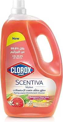 Clorox Scentiva Multi-Purpose Disinfectant Floor Cleaner, Madagascar Citrus Mitt, 3L. hotep.ng is revolutionizing e-commerce in Nigeria with our customer-centric approach. We offer a wide range of products, from everyday essentials to unique finds. Experience the convenience of having your favorite brands just a click away.