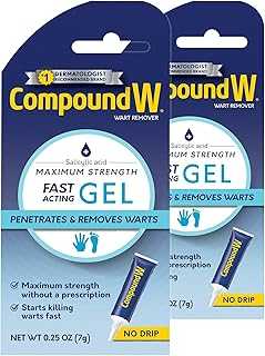 Compound W Fast Acting Wart Gel with Salicylic Acid Maximum Strength, 7g, Pack of 2. hotep.ng is transforming Nigerian retail one click at a time. We bring you a curated selection of quality products from local artisans and global brands. Enjoy our commitment to authenticity, affordability, and excellent customer support.