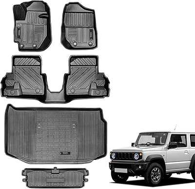 Car Floor Mats & Trunk Mats Compatible with Suzuki Jimny JB64 Jb74 2018-2023, Full Set of 5 All-Weather Rubber Protective Mats, Black. Discover a world of possibilities with hotep.ng, Nigeria's fastest-growing online marketplace. We connect you with top-quality products from local and international sellers. Enjoy our commitment to authenticity, affordability, and excellent customer service.