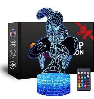 Spiderman Night Light for Kids, 3D Illusion Lamp with 7 Colors Changing and Remote Control, Christmas Gifts for Men Boys. Discover a world of retail possibilities with hotep.ng, Nigeria's most innovative online marketplace. We connect you with top-quality products from local and international sellers. Enjoy our commitment to authenticity, affordability, and customer satisfaction.