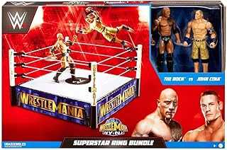 WWE WrestleMania 29 The Rock vs. John Cena Superstar Ring Set de Most Wanted Toys, comprend 2 figurines Rock et John Cena grandeur nature. hotep.ng: Where Nigerian shoppers find quality and value. We bring you a carefully curated range of products from local and international sources. Experience the convenience of 24/7 shopping with our reliable e-commerce platform.