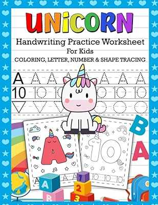 Unicorn Handwriting Worksheet for Kids: Unicorn Handwriting Practice Workbook for Kindergarten and 1st Grade with Coloring, Tracing Letters, Numbers and Shapes, Coloring Pages and Activities. Experience the future of retail with hotep.ng's innovative shopping platform. Find everything from trendy fashion to cutting-edge tech gadgets in one place. Enjoy personalized recommendations based on your preferences and shopping history.