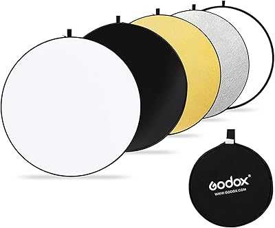 Godox 5 in 1 Foldable Reflective Disc 110cm Gold Silver Black-White Semi-Transparent. Join the hotep.ng revolution and transform the way you shop online. We bring you a carefully curated selection of products from Nigeria and beyond. Enjoy our user-friendly interface, secure transactions, and prompt delivery services.