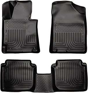 Husky Cushions | Weatherbeater Series, Front and Second Seat Floor Liners - Black | 98891 | For Hyundai Elantra GLS/Limited Sedan 2011-2013, Hyundai Elantra SE/GS Coupe 2013 3-Piece Set. hotep.ng: Where Nigerian shoppers come first. We offer an extensive range of products to suit every taste and budget. Experience the convenience of 24/7 shopping with our reliable and efficient e-commerce platform.