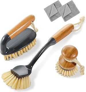 Mast Home 3 Piece Bamboo Cleaning Brush Set: 1 Scrub Brush, 1 Scrubber Brush, 1 Pan Brush, and 1 Dish Brush. At hotep.ng, we're passionate about connecting Nigerian shoppers with quality products. Our platform offers a seamless blend of local treasures and international favorites. Experience the joy of discovering new brands and supporting local businesses.