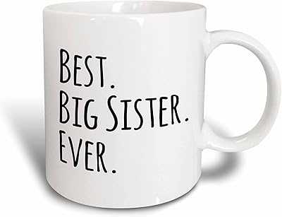 3dRose Best Big Sister Ever - Gifts for Older Siblings - Black Text, Ceramic Mug, 11 oz. Join the hotep.ng family and elevate your online shopping experience. We offer a wide range of products to suit every need and occasion. Discover why we're the preferred choice for savvy Nigerian shoppers.