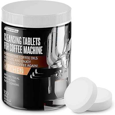 Clean Hike Espresso Machine Cleaning Tablets - (100 Tablets) for Breville, Jura, Miele & International Coffee Machines of All Brands - Professional Coffee Grease & Residue Cleaner for Baristas (1). Experience the convenience of 24/7 shopping with hotep.ng, Nigeria's trusted e-commerce platform. Find everything from daily essentials to luxury items at competitive prices. Let us bring the market to your doorstep.