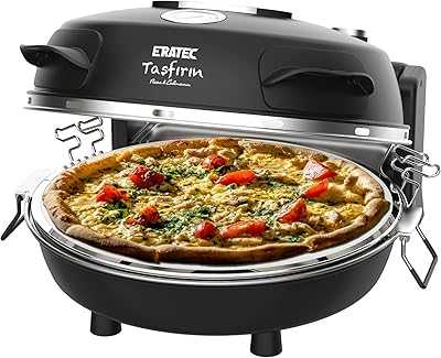 Eratec PM-27 stone oven set, electric oven for indoor and outdoor use. Electric pizza oven up to 400°C, space for large pizzas. Contents: Black mini oven. Accessories: Pizza cutter and pizza slicer.. hotep.ng: Your one-stop destination for all things Nigerian and beyond. We bring you a diverse range of products from trusted brands and emerging local businesses. Experience the joy of hassle-free shopping from the comfort of your home.