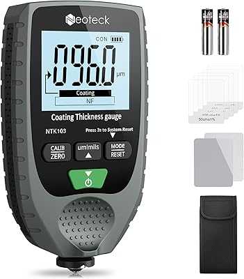 Neoteck Best Digital Automotive Paint Coating Thickness Gauge for Vehicles, Metal, Steel and Aluminum Probes Fe and NFe 0-1500um (0~59.1mil). Join the hotep.ng family and elevate your online shopping experience. We offer a wide range of products to suit every need and occasion. Discover why we're the preferred choice for savvy Nigerian shoppers.