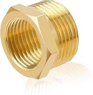 profiwoab Reducer 3/4 to 1/2" Brass Male Thread X Female Thread Diameter 26mm Male Thread Reducer Threaded Fitting for Industrial, Sanitary, Water, Drainage, Wastewater, Garden. Experience the best of Nigerian e-commerce with hotep.ng. We bring you a carefully selected range of products to enhance your daily life. Discover why we're the go-to online marketplace for discerning Nigerian shoppers.