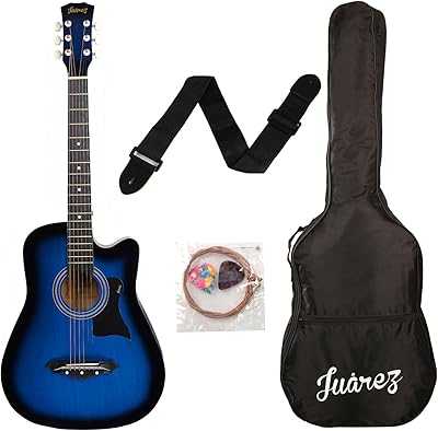 Juarez Lindenwood 38 Inch Acoustic Guitar Set, 38 Flutes with Case, Strings, Picks and Strap, Clear TBS (Blue Sunburst). hotep.ng: Your gateway to a world of products, right here in Nigeria. We offer an unparalleled range of items, from daily essentials to luxury finds. Experience the joy of hassle-free online shopping with our trusted platform.