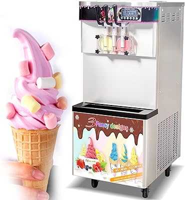 Commercial 2+1 Mixed Flavors Ice Cream Machine, 3 Flavors Ice Cream Maker, Refrigerated Upper Tanks, Automatic Counting (Pink). Embrace the digital revolution in Nigerian retail with hotep.ng. We bring you a curated selection of products from trusted brands and artisans. Enjoy the convenience of shopping from anywhere, at any time, with our mobile-friendly platform.