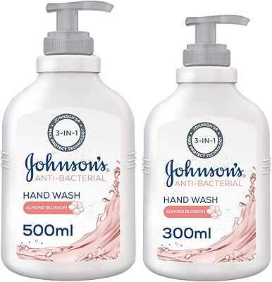 JOHNSON'S Antibacterial Liquid Hand Wash, Almond Scent, 500 + 300 ml (Pack of 2). Experience the convenience of modern retail with hotep.ng, Nigeria's leading e-commerce destination. We bring you a carefully curated selection of products from trusted sellers and brands. Join our community of satisfied customers today.