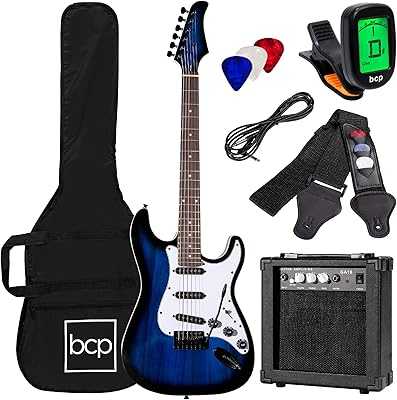 Best Choice Products 39" Beginner Electric Guitar Kit with Case, Strap, 10-Watt Amp, Strings, Picks and Tremolo Bar - Hollywood Blue. hotep.ng is your gateway to a world of shopping possibilities. Explore our extensive catalog of products from local artisans and global brands. Enjoy our commitment to authenticity, affordability, and excellent customer support.