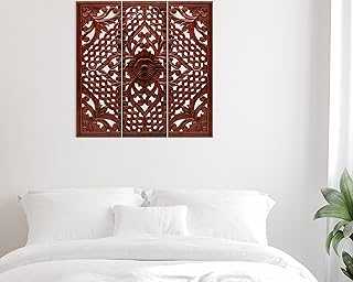 Carved Wood Wall Plaque, Wood Carved Plaque, Wooden Wall Plaque, Decorative Wall Plaque, Bohemian Wall Plaque, Carved Wall Plaques, Enhance Your Room or Office Decor - Set of 3 Pieces - 36 x 12 Inches - Burnt. At hotep.ng, we're passionate about connecting Nigerian shoppers with quality products. Our platform offers a seamless blend of local treasures and international favorites. Experience the joy of discovering new brands and supporting local businesses.