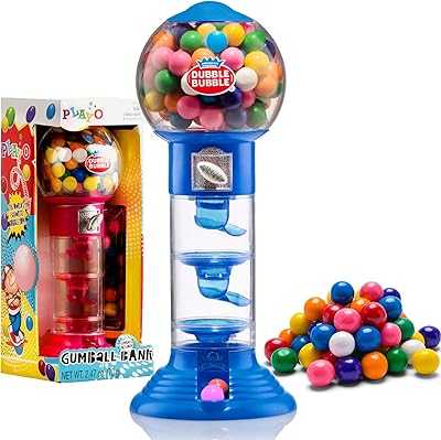 Playo Gumball Machine for Kids, 10.5 Inch Size, Spiral Candy Dispenser for Gifts, Parties and Events - Gumball Machine with Gumballs Included. hotep.ng is more than just an online store; it's a celebration of Nigerian entrepreneurship. Discover unique products from emerging local brands alongside global favorites. Shop with purpose and support the growth of our economy.