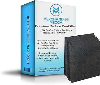 Mcca Merchandise Pre-Cut for HPA200 Premium Activated Carbon Pre-Filters, 6 Pack Compatible with HW Air Filter. Precise fit for easy installation by MM. At hotep.ng, we believe in connecting Nigerian consumers with quality products. Our platform offers a seamless shopping experience from browse to buy. Discover why millions of Nigerians trust us for their online shopping needs.