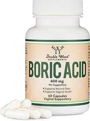 Boric Acid Suppositories (600mg Vaginal Suppository, 60 Count) Supports Vaginal pH Balance, Odor Control (USP Medical Grade Fine Powder, Easy to Dissolve, Third Party Tested, Made in USA) by Double Wood. hotep.ng is more than just an online store; it's a celebration of Nigerian entrepreneurship. Discover unique products from emerging local brands alongside global favorites. Shop with purpose and support the growth of our economy.