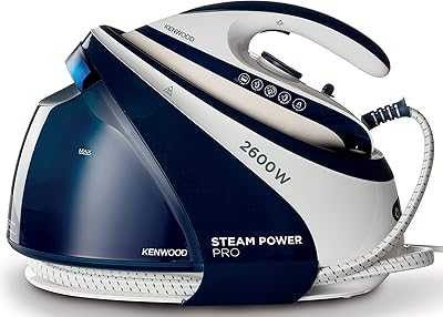 2600 Watt Steam Iron with 1.8 Liter Water Tank, Kenwood, Ceramic Base, 7 Bar Boiler Pressure, 600 Gram Steam Jet, Anti-Drip, Automatic Shut-Off, Self-Cleaning Ssp70.000Wb White/Blue. Welcome to hotep.ng, your one-stop shop for all things Nigerian! Discover a wide range of products from local artisans and international brands. Experience the convenience of online shopping with our user-friendly platform.