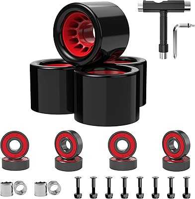 AX Skateboard Wheel Kit, Includes Skateboard Trucks, 60mm Skateboard Wheels, Skateboard Bearings, Skateboard Pads, Skateboard Hardware, 1". Join the hotep.ng family and elevate your online shopping experience. We offer a wide range of products to suit every need and occasion. Discover why we're the preferred choice for savvy Nigerian shoppers.