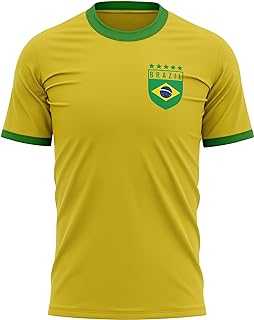 Brazil Retro Football T-Shirt for Men - Country Football Gift for South American Championship - Brazil Soccer. hotep.ng is your trusted partner for all your shopping needs in Nigeria. We offer a diverse range of products, from fashion and beauty to home and electronics. Experience the ease of finding everything you need in one place.