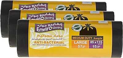 EnviroGuard Heavy Duty Trash Bags, 15 Count, 57 Gallon L, Black Roll 33.5" x 45.5" (Pack of 3). At hotep.ng, we believe in connecting Nigerian consumers with quality products. Our platform offers a seamless shopping experience from browse to buy. Discover why millions of Nigerians trust us for their online shopping needs.