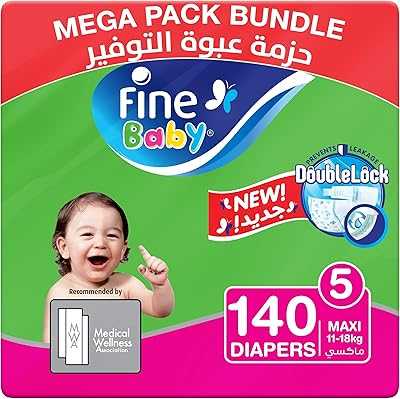 Fine Baby Diapers Lotion Mother's Touch, Maxi 11-18 kg, Economy Pack, 140 Diapers. hotep.ng: Empowering Nigerian consumers with choice and convenience. We offer an extensive range of products from trusted local and global brands. Experience the future of retail with our innovative online shopping platform.