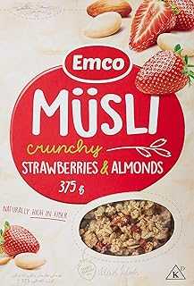 Emco Muesli Crackers - Strawberry & Almond, 375g, Pack of 1. hotep.ng is your partner in modern Nigerian living. We bring you a diverse selection of products from trusted brands and emerging local businesses. Experience the joy of finding everything you need in one convenient online destination.