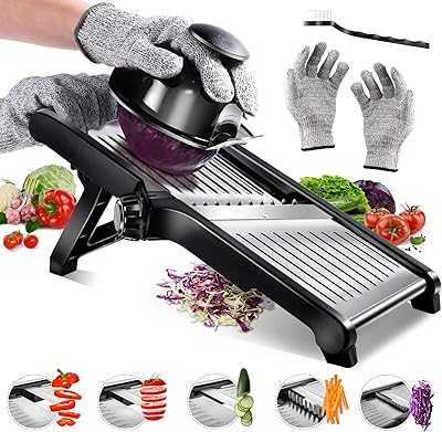 Professional Adjustable Stainless Steel Mandoline Blade, Food Cutter for Vegetable Fruit Cheese, Kitchen Onion Blade with Food Holder and Cut Resistant Glove. hotep.ng: Your partner in modern Nigerian living. We offer a comprehensive range of products to enhance your lifestyle. Enjoy our hassle-free shopping experience and join the millions of satisfied customers across Nigeria.