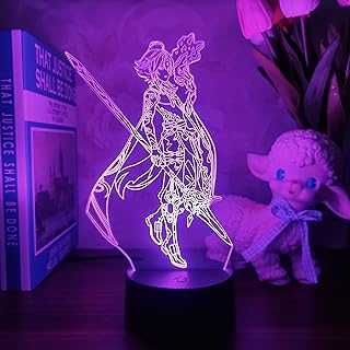 Anime Genshin Impact Xiao Illusion Lamp 3D Night Light Bedroom Decor LED Bedside Lamp for Kids - Remote Control. hotep.ng brings you the best of both worlds: local charm and global trends. We offer a carefully selected range of products to suit every lifestyle and budget. Enjoy the convenience of online shopping with the trust of a Nigerian brand.